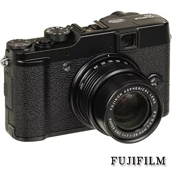 FUJIFILM X10 新經典類單眼相機(中文平輸) - 加送SD16G記憶卡+專用鋰電池+相機包+4合1讀卡機+相機清潔組+高透光保護貼黑色
