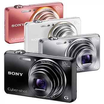 SONY DSC-WX100(中文平輸) - 加送SD16G+專用鋰電池+相機包+4合1讀卡機+相機清潔組+高透光保護貼白色