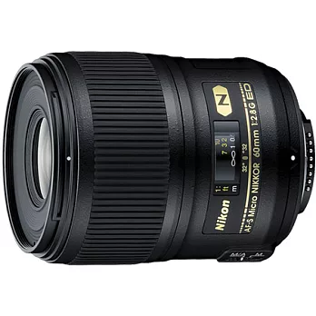 (平行輸入)Nikon AF-S Micro 60mm f/2.8G ED 微距鏡頭-UV鏡62mm+拭鏡筆+吹球