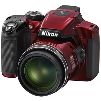 Nikon COOLPIX P510 42倍光學廣角類單眼(公司貨)+SDHC 32G C10+副廠電池+SD讀卡機+桌上型腳架+清潔組+保護貼-紅色