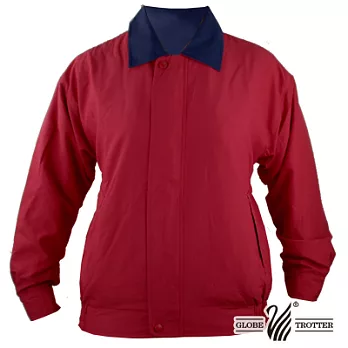 【遊遍天下】(男女款)透氣網層抗UV機能防風外套T9701M紅