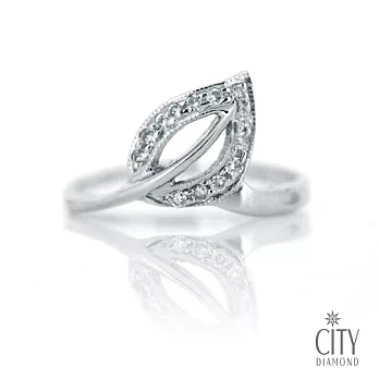 City Diamond『楓葉醉雪』13分鑽戒