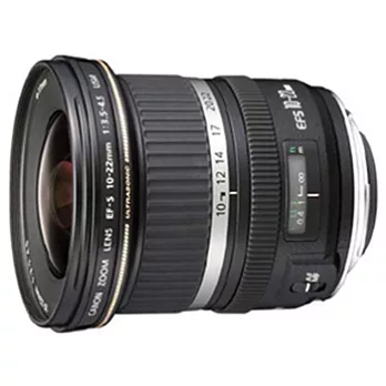 Canon EF-S 10-22mm/F3.5-4.5 USM(公司貨)+UV保護鏡+拭鏡筆+大吹球+拭鏡布