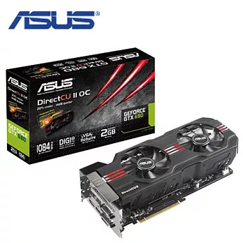 ASUS 華碩GTX680-DC2O-2GD5顯示卡
