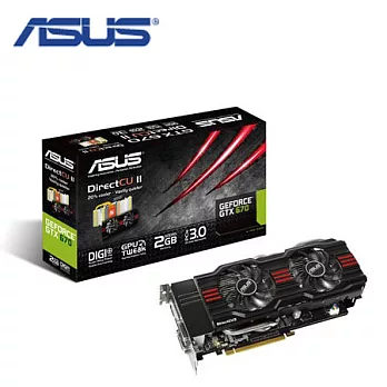 ASUS 華碩GTX670-DC2-2GD5顯示卡