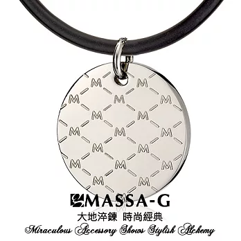 MASSA-G Deco純鈦系列【M. Class】鍺鈦項鍊(M01男墬)40cm