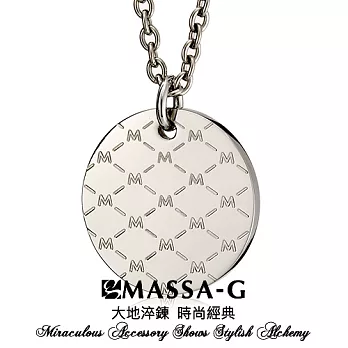 MASSA-G Deco純鈦系列【M. Class】純鈦項鍊(M01男墬)S-45cm