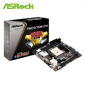華擎 FM2A75M-ITX 主機板