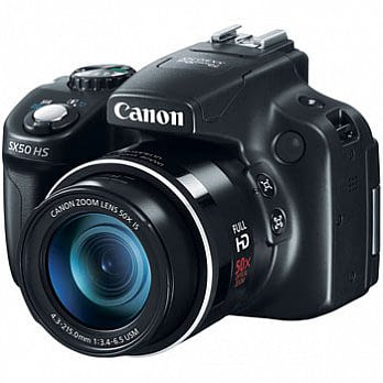 【Canon】PowerShot SX50 HS 高變焦類單眼(公司貨)+SDHC 16G+副廠電池+SD讀卡機+桌上型腳架+清潔組+保護貼+原廠相機包