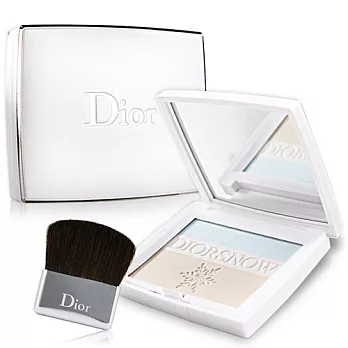 Christian Dior迪奧 雪晶靈亮妍淨白粉餅#003-晶透湛藍(10g)