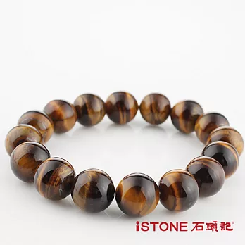 石頭記 福星高照-虎眼石12mm手鍊虎眼石