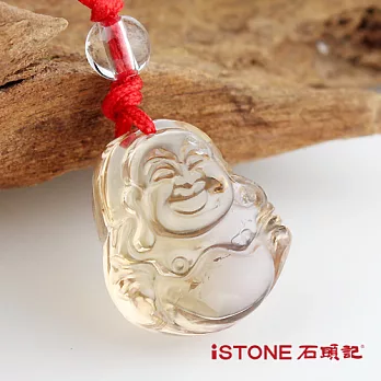 石頭記 石頭記好運護身佛紫黃晶項鍊-4.8g紫黃晶