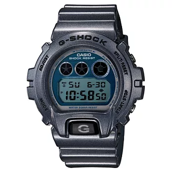 G-SHOCK 魅力四射街頭狂熱賽車數位運動腕錶-DW-6900MF-2公司貨