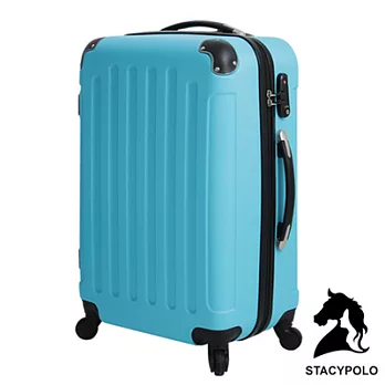 【Stacypolo】風靡美型-28吋超輕量ABS硬殼防刮霧面行李箱(天藍)