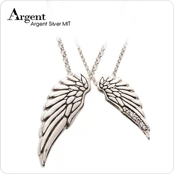【ARGENT銀飾】「天使之戀」純銀對鍊