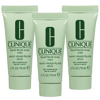 【即期品】倩碧 三步驟洗面膠(15ml)*3-2013.10