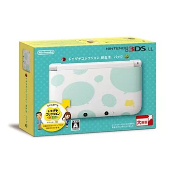 3DS LL 朋友收藏集 新生活同捆限定主機(日版) 附原廠電源線與保護貼