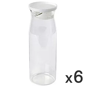 [MUJI 無印良品]耐熱玻璃瓶/大/6入