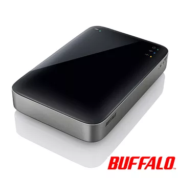 Buffalo Wi-Fi 雙介面USB3.0 500G 儲存硬碟黑色