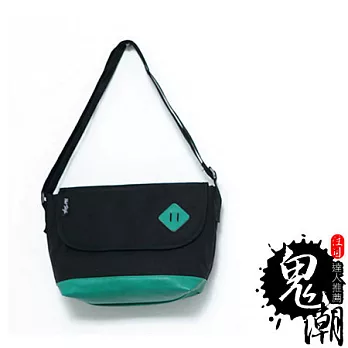 【男人幫Man’s Shop】B0395*【簡約實用撞色郵差包】咖啡色