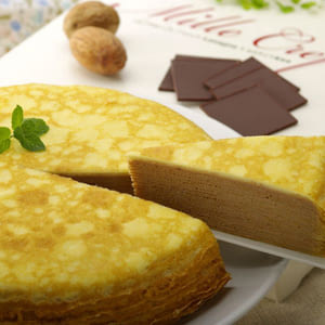 Mongi法式巖燒千層蛋糕-巧克力(含運)