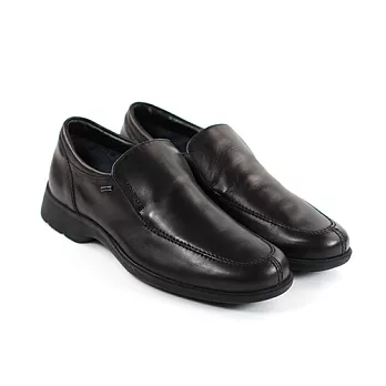 STONEFLY_ 義 大利時 尚 品 牌.簡 約 舒 適 小圓楦 直 套 式氣 墊 紳 士 皮 鞋- 黑色- 6 號(男