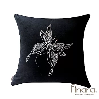 施華洛世奇水晶元素蝴蝶方枕/抱枕/靠枕