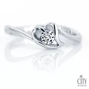 City Diamond『心吻』13分鑽戒