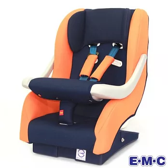 【EMC】全護型汽車安全座椅橘色