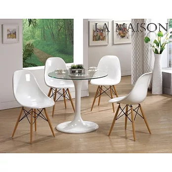 LA MAISON 凱蒂造型椅-純淨白