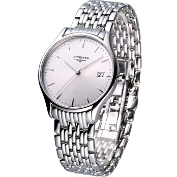 LONGINES 琴韻系列 紳士腕錶 L47594726 灰