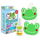 HiFrog 超值組-蛙!蚊剋星台製天然可重複長效型驅蚊防蚊片2片+精油驅蚊片濃縮補充液